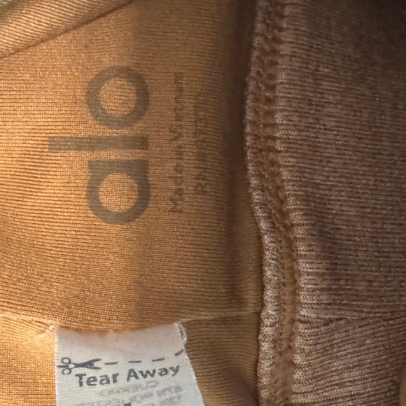 ALO Alosoft Caramel Set High Waisted Lounge Legging  and Lavish Bra - Picture 3 of 7